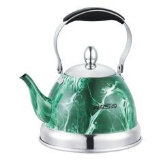 Чайник со свистком ALBERG 1 л, изумруд (AL-3037) 1 л, изумруд (AL-3037)