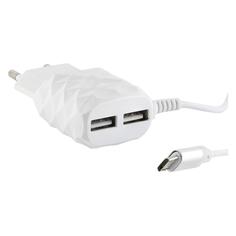 Сетевое зарядное устройство Red Line 2xUSB/microUSB 2.1A White (NC-2.1AC(B)) 2xUSB/microUSB 2.1A White (NC-2.1AC(B))