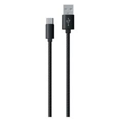 Кабель Red Line S7, USB/Type-C, металлическая обмотка, 1 м, черный (УТ000033725) S7, USB/Type-C, металлическая обмотка, 1 м, черный (УТ000033725)