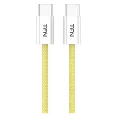 Кабель TFN 2хUSB Type-C 60W 1,2 м Yellow (TFN-C-IP-CC12M-YW) 2хUSB Type-C 60W 1,2 м Yellow (TFN-C-IP-CC12M-YW)