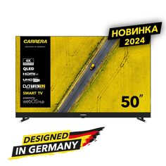 Ultra HD (4K) QLED телевизор 50" Carrera №504 с саундбаром №504 с саундбаром