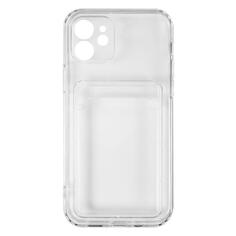 Чехол Red Line iBox Crystal для iPhone 12, с кардхолдером, прозрачный (УТ000027249) iBox Crystal для iPhone 12, с кардхолдером, прозрачный (УТ000027249)