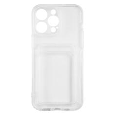 Чехол Red Line iBox Crystal для iPhone 14 Pro Max, с кардхолдером, прозрачный (УТ000032403) iBox Crystal для iPhone 14 Pro Max, с кардхолдером, прозрачный (УТ000032403)