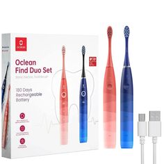 Набор электрических зубных щеток Oclean Find Duo Set (F5002) Find Duo Set (F5002)