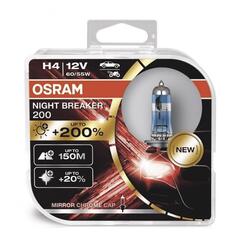 Автомобильные лампы Osram H4 60 55W P43t 12V +200% Duobox, 2 шт (64193NB200-HCB) H4 60 55W P43t 12V +200% Duobox, 2 шт (64193NB200-HCB)