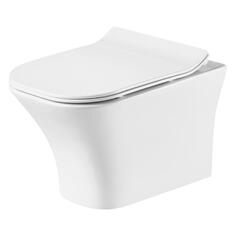 Унитаз Orange безободковый, сиденье с микролифтом (C02-100w) безободковый, сиденье с микролифтом (C02-100w)