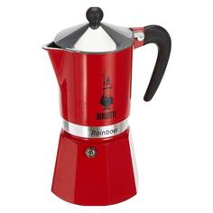 Кофеварка гейзерная Bialetti Rainbow Espresso Maker, на 6 чашек Red (4963) Rainbow Espresso Maker, на 6 чашек Red (4963)