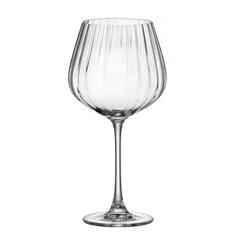 Набор бокалов для красного вина Crystal Bohemia Сolumba Optic, 640 мл, 6 шт (640-664) Сolumba Optic, 640 мл, 6 шт (640-664)