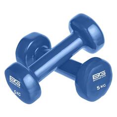 Гантели Bronze Gym виниловые, 5 кг, 2 шт (BG-FA-VD5) виниловые, 5 кг, 2 шт (BG-FA-VD5)
