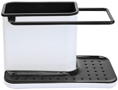 Органайзер для раковины Bradex TK 0399 вертикальный, черный TK 0399 вертикальный, черный