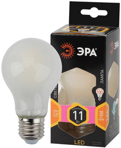 Светодиодная лампа ЭРА F-LED A60-11W-827-E27 Frost F-LED A60-11W-827-E27 Frost