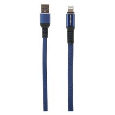 Кабель Red Line Flat USB/Lightning, 1 м, синий (УТ000015527) Flat USB/Lightning, 1 м, синий (УТ000015527)