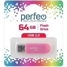 USB-флешка Perfeo C03 USB 64GB Pink (PF-C03P064) C03 USB 64GB Pink (PF-C03P064)