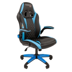 Игровое кресло Chairman Game 15 Black/Blue (00-07069669) Game 15 Black/Blue (00-07069669)