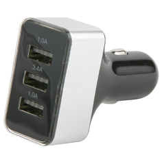Автомобильное зарядное устройство Red Line Tech АС-13 Lite 3xUSB 1A Silver (УТ000023702) Tech АС-13 Lite 3xUSB 1A Silver (УТ000023702)