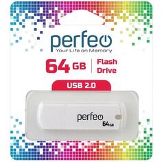 USB-флешка Perfeo C05 USB 64GB White (PF-C05W064) C05 USB 64GB White (PF-C05W064)
