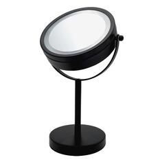Косметическое зеркало RIDDER Daisy, с подсветкой, черное (О3111010) Daisy, с подсветкой, черное (О3111010)