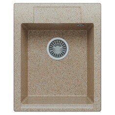 Мойка кухонная POLYGRAN ARGO-420 №302, песочная (627352) ARGO-420 №302, песочная (627352)