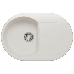 Мойка кухонная POLYGRAN ATOL-760 №36, белый хлопок (679030) ATOL-760 №36, белый хлопок (679030)