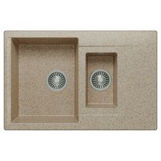 Мойка кухонная POLYGRAN BRIG-770 №302, песочная (621435) BRIG-770 №302, песочная (621435)
