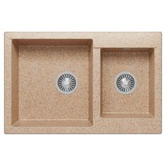 Мойка кухонная POLYGRAN BRIG-772 №302, песочная (621510) BRIG-772 №302, песочная (621510)