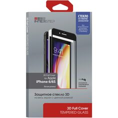 Защитное стекло с рамкой 3D InterStep для iPhone 6/6s White (IS-TG-IPHO6S3DW-UA3B201) для iPhone 6/6s White (IS-TG-IPHO6S3DW-UA3B201)