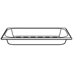 Противень для приготовления на пару Kuppersbusch GN 1304 GN 1304