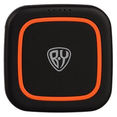 Внешний аккумулятор BY 10000 мАч, USB-A + USB-С, беспроводная зарядка QI, черный (031-021) 10000 мАч, USB-A + USB-С, беспроводная зарядка QI, черный (031-021)