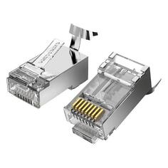 Коннектор Vention RJ45 FTP Cat 7, под витую пару, 10 шт (IDER0-10) RJ45 FTP Cat 7, под витую пару, 10 шт (IDER0-10)