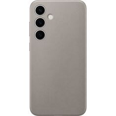 Чехол Samsung Vegan Leather Case для Samsung Galaxy S24+, серо-коричневый (GP-FPS926HCAAR) Vegan Leather Case для Samsung Galaxy S24+, серо-коричневый (GP-FPS926HCAAR)