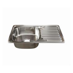Мойка кухонная MIXLINE ML 42x76, нержавеющая сталь (530529) ML 42x76, нержавеющая сталь (530529)