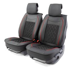 Накидки на сиденье CARPERFORMANCE передние, экокожа, 2 шт Вlack (CUS-2092 BK/BK) передние, экокожа, 2 шт Вlack (CUS-2092 BK/BK)