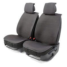 Накидки на сиденье CARPERFORMANCE передние, лен, 2 шт Black/Beige (CUS-1022 BK/BE) передние, лен, 2 шт Black/Beige (CUS-1022 BK/BE)