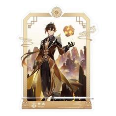 Подставка для смартфона Genshin Impact Character Themed Acrylic Phone Stand: Vago Mundo Zhongli (GEN16) Character Themed Acrylic Phone Stand: Vago Mundo Zhongli (GEN16)