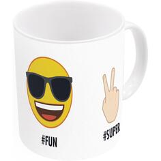 Кружка ND Play Эмодзи Cool, керамика, 325 мл (268088) Эмодзи Cool, керамика, 325 мл (268088)