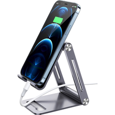 Подставка для телефона uGreen Adjustable Aluminum Phone Holder (80708) Adjustable Aluminum Phone Holder (80708)
