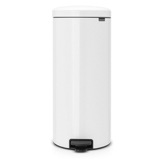 Мусорный бак Brabantia NewIcon, 30 л, металлическое внутреннее ведро, белый (114748) NewIcon, 30 л, металлическое внутреннее ведро, белый (114748)