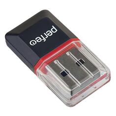 Картридер Perfeo PF-VI-R008 Black PF-VI-R008 Black