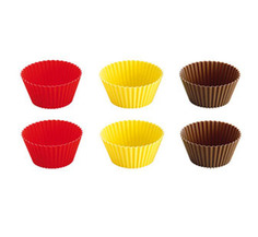Корзинки силиконовые Tescoma Delicia 630644 5 см. 6 шт. Delicia 630644 5 см. 6 шт.