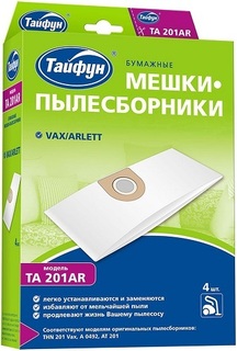 Пылесборник Тайфун TA 201AR, 4 шт TA 201AR, 4 шт