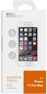 Защитное стекло InterStep для iPhone 11 Pro Max (IS-TG-IPH652019-01IF00-000B202) для iPhone 11 Pro Max (IS-TG-IPH652019-01IF00-000B202)