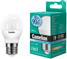 Светодиодная лампа Camelion LED10-G45/845/E27 LED10-G45/845/E27
