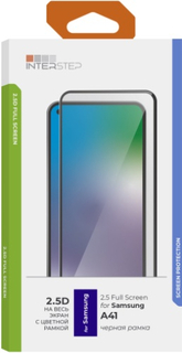Защитное стекло с рамкой 2.5D InterStep Galaxy A41, черная рамка (IS-TG-SAM000A41-02AFB0-ELGD00) Galaxy A41, черная рамка (IS-TG-SAM000A41-02AFB0-ELGD00)