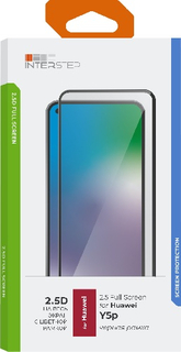 Защитное стекло с рамкой 2.5D InterStep для Huawei Y5p Black (IS-TG-HUA000Y5P-02AFB0-ELGD00) для Huawei Y5p Black (IS-TG-HUA000Y5P-02AFB0-ELGD00)