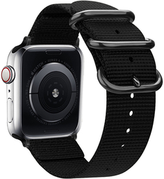 Ремешок TFN Canvas Band для Apple Watch 42/44мм, черный (TFN-WA-AWCB44C01) Canvas Band для Apple Watch 42/44мм, черный (TFN-WA-AWCB44C01)