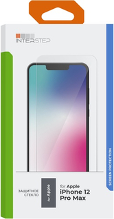 Защитное стекло InterStep для iPhone 12 Pro Max (IS-TG-IPH012PRM-01IF00-ELGD03) для iPhone 12 Pro Max (IS-TG-IPH012PRM-01IF00-ELGD03)