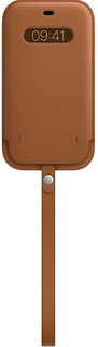 Чехол Apple Leather MagSafe для iPhone 12 Pro Max Saddle Brown (MHYG3ZE/A) Leather MagSafe для iPhone 12 Pro Max Saddle Brown (MHYG3ZE/A)