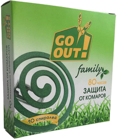 Спираль от комаров Helfer Go Out-3, 10 шт Go Out-3, 10 шт
