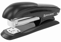Степлер Brauberg Office Expert, №24/6, 26/6, металлический, до 25 листов, черный (228593) Office Expert, №24/6, 26/6, металлический, до 25 листов, черный (228593)