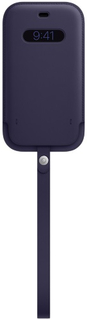 Чехол Apple Leather MagSafe для iPhone 12/12 Pro Deep Violet (MK0A3ZE/A) Leather MagSafe для iPhone 12/12 Pro Deep Violet (MK0A3ZE/A)